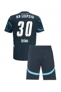 RB Leipzig Benjamin Sesko #30 Babytruitje 3e tenue Kind 2024-25 Korte Mouw (+ Korte broeken)